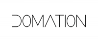 Domation logo zwart
