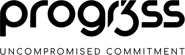 Progr3ss logo zwart